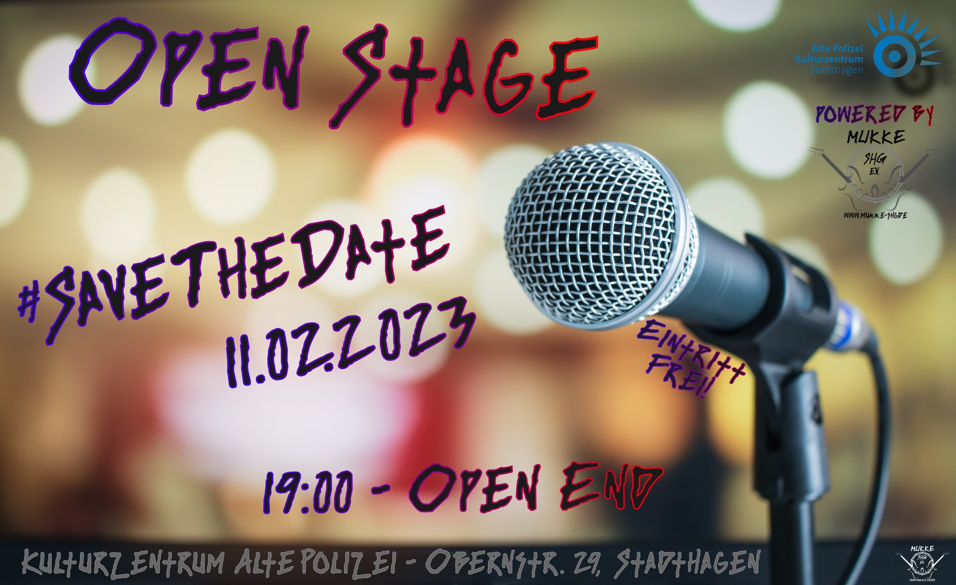Open Stage in der APO Stadthagen am 11.02.2023
